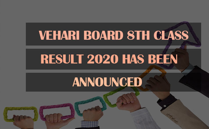 Vehari Board 8th Class Result 2020