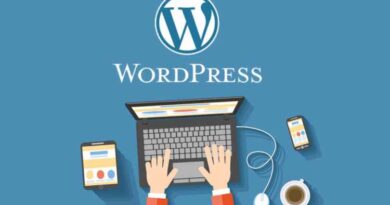 WordPress to create my website