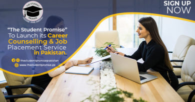 “The Student Promise” To Launch its Career Counselling & Job Placement Service in Pakistan-03